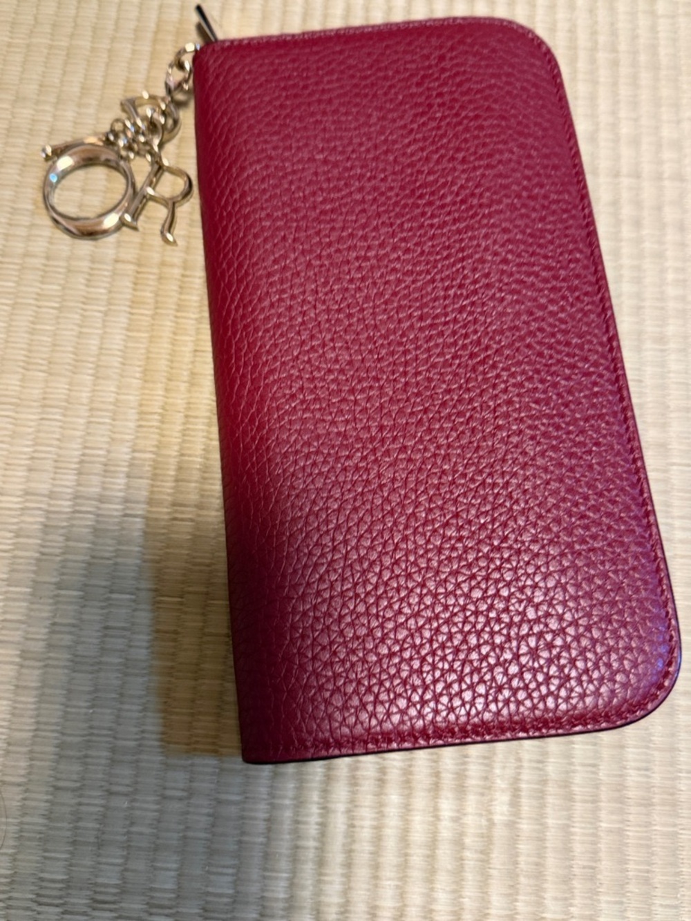 Christian Dior Like New Wallet, And DIOR Charm